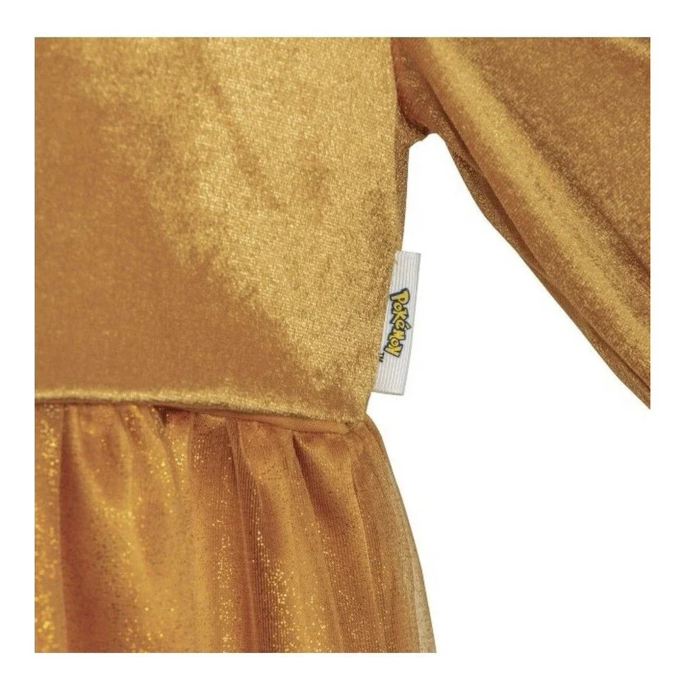 Disguise Pokemon Eevee Child Hooded Dress and Collar Halloween Costume S(4-6x)